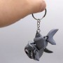 Брелок (3d печать) "АКУЛА-КУСАЧКА", 7.5 см (MiC)