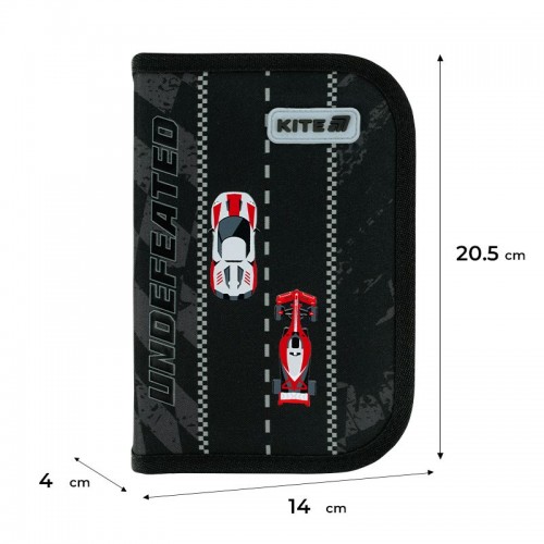 Пенал Kite 1 отд., 1 отв., без наполнения 621 Race&Win (Kite)