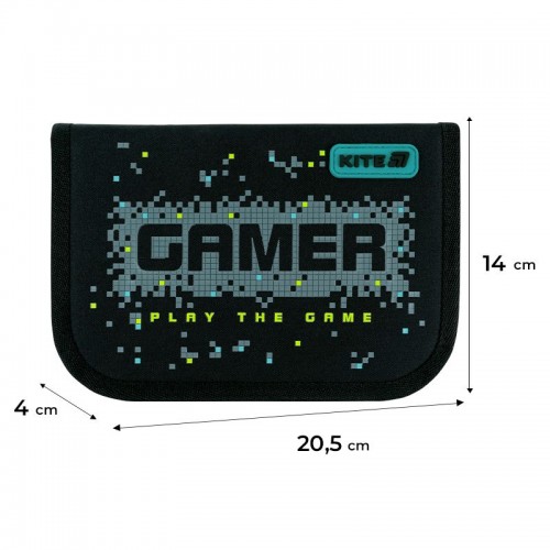 Пенал Kite 1 отд., 1 отв., без наполнения 621 Play the Game (Kite)