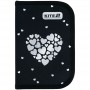 Пенал Kite 1 отд., 2 отв., без наполнения 622 Black&Silver (Kite)