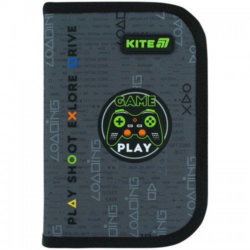 Пенал Kite 1 отд., 2 отв., без наполнения 622 Good Game (Kite)