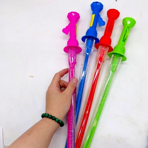 Мыльные пузыри "Шпага" 45 см (СИНИЙ) (MiC)