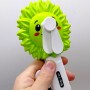 Игрушка. Вентилятор ручной "Подсолнечник" (ЗЕЛЕНЫЙ) (MiC)