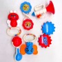 Набор погремушек в колбе (6 шт) р.16x11,5x11,5 см (YG Toys)
