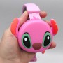 ДИТЯЧІ НАВУШНИКИ "СТИЧ / Stitch" (РОЖЕВІ) (MiC)