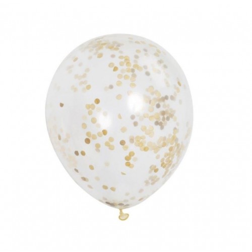 Шарики,12 дюймовые (30 см) Confftis Balloon 2,8г, 5шт. в пакете, 5 цветов микс (МІС)