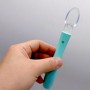 Силіконова ложечка (БІРЮЗОВА), М’який силіконовий наконечник (Lindo)