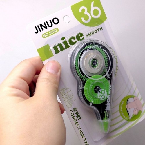 Корректор ленточный 5мм*36м JINUO (СИНИЙ) (MiC)