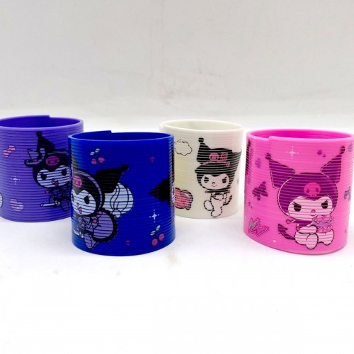 Игрушка радуга пружинка "Kuromi" 5.5 см (СИНЯЯ) (MiC)