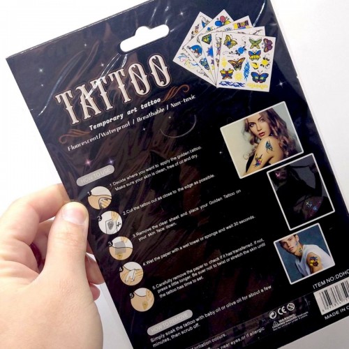Временное тату люминосцентное (Микс видов) (MiC)