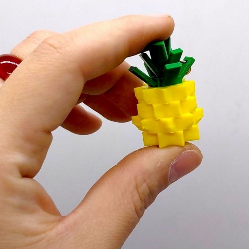 3D Брелоки ROBLOX PINEAPPLE / АНАНАС GAG KEYCHAIN, 3D друк (OYTOY)