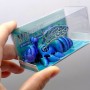 Печатная 3D фигурка пчела, в боксе (Оранжевая), 3D печать (MiC)