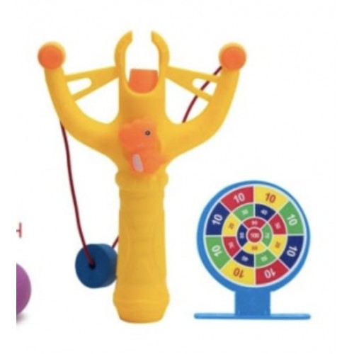 Игрушка-рогатка с мишенью, микс цветов (МІС)