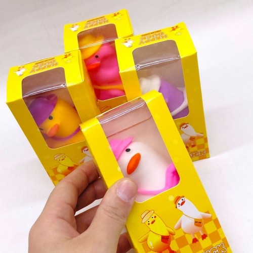 Іграшка антистрес "Happy Duck" (ЖОВТИЙ) (MiC)