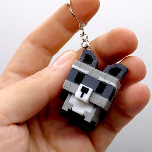 3D Брелоки ROBLOX RACCOON / ЕНОТ GAG KEYCHAIN. РОБЛОКС, 3D печать (OYTOY)