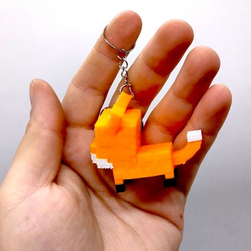 3D Брелоки ROBLOX FOX / ЛИСИЦЯ GAG KEYCHAIN, 3D друк (OYTOY)