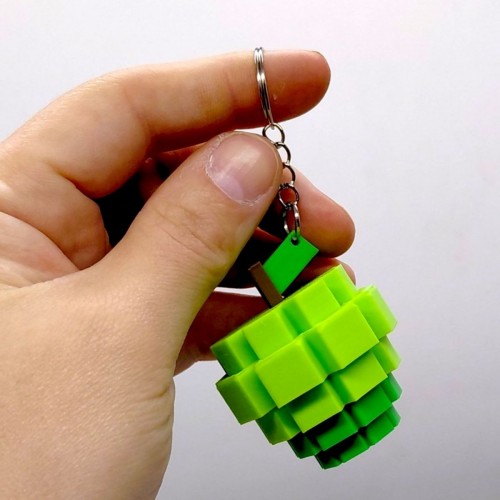 3D Брелоки ROBLOX SUGAR APPLE / ЯБЛУКО GAG KEYCHAIN, 3D печать (OYTOY)