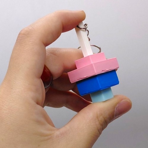3D Брелоки "ROBLOX CANDY BLOSSOM / ЦУКРОВА ВАТА", Keychain, 3D друк (OYTOY)