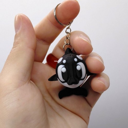 3D Брелоки "CUTE ORCA / КОСАТКА", Keychain, 3D печать (OYTOY)