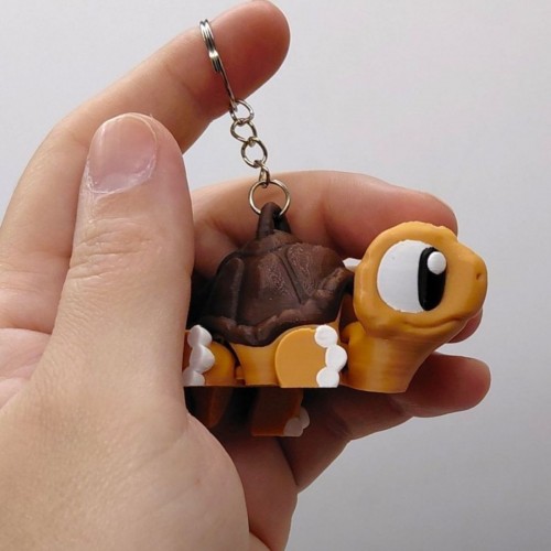 3D Брелоки "CUTE TORTOISE / ЧЕРЕПАХА", Keychain, 3D друк (OYTOY)