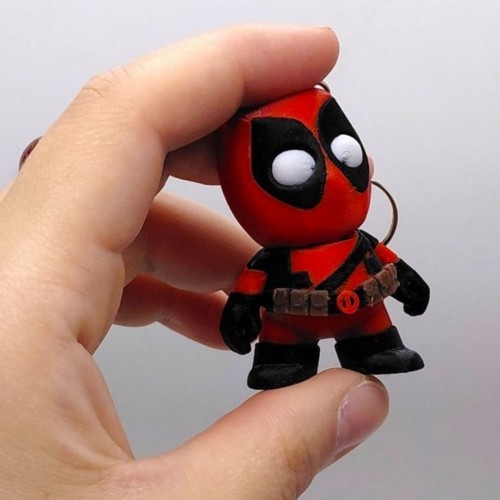 3D Брелоки "Hero DEADPOOL Marvel / ДЕДПУЛ Марвел", Keychain, 3D друк (OYTOY)