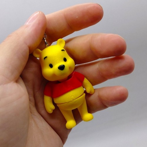 3D Брелоки HERO WINNIE THE POOH DISNEY / ВІННІ ПУХ Дісней KEYCHAIN, 3D друк (OYTOY)