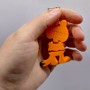 3D Брелоки HERO GARFIELD / ГАРФІЛД KEYCHAIN, 3D друк (OYTOY)