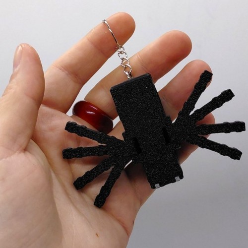 3D Брелоки MINECRAFT / МАЙНКРАФТ SPIDER / ПАУК KEYCHAIN, 3D печать (OYTOY)