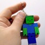 3D Брелоки MINECRAFT / МАЙНКРАФТ ZOMBIE / ЗОМБи KEYCHAIN, 3D печать (OYTOY)