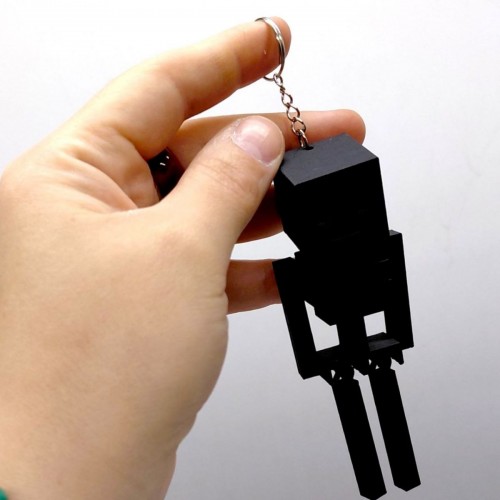 3D Брелоки MINECRAFT / МАЙНКРАФТ WITHER SKELETON / ВИЗЕР СКЕЛЕТ KEYCHAIN, 3D печать (OYTOY)