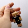 3D Брелоки MINECRAFT / МАЙНКРАФТ PIGLIN / ПІГЛІН KEYCHAIN, 3D печать (OYTOY)
