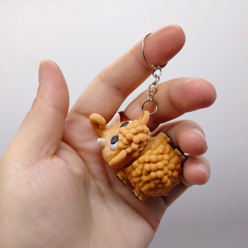 3D Брелоки "CUTE MAMMOTH / Милый МАМОНТ", Keychain, 3D печать (OYTOY)