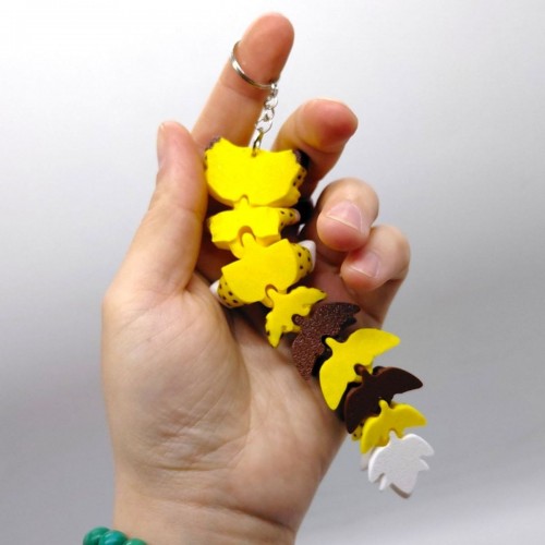 3D Брелоки FLEXI CHEETAH LONG TAIL/ ГЕПАРД ХВОСТИК KEYCHAIN, 3D печать (OYTOY)