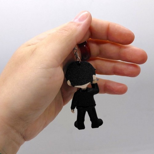 3D Брелоки HERO K-POP BTS Чон Джонгу́к / ПЕВЕЦ БТС Jeon Jeongkuk, KEYCHAIN, 3D печать (OYTOY)