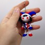 3D Брелоки FLEXI POMNI/ ПОМНІ ЦИФРОВИЙ ЦИРК (The Amazing Digital Circus) KEYCHAIN, 3D друк (OYTOY)