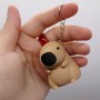 3D Брелоки "CAPYBARA KEYCHAIN / КАПІБАРА, ВЕЛИКА", Keychain, 3D друк (OYTOY)
