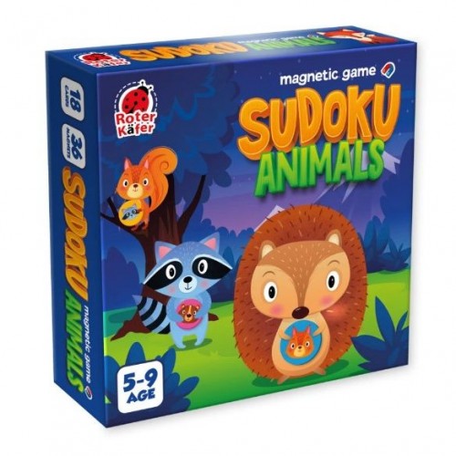 Магнітна гра "Roter Kafer. Sudoku Animals" (RoterKafer)