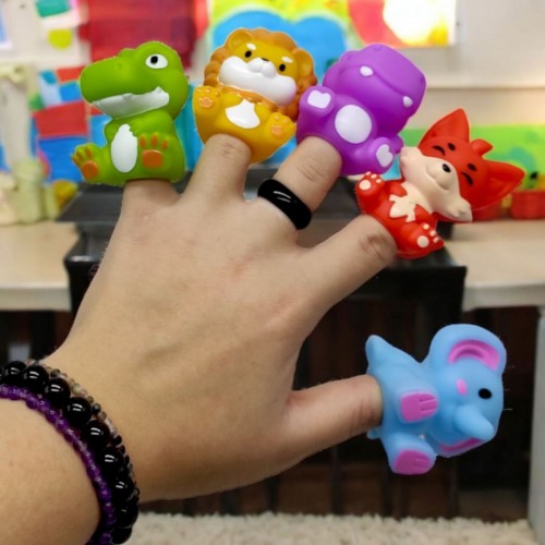 Логическая игра "Peekaboo. Домики с животными", вид 2 (SunQ toys)