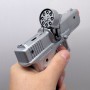 Пистолет металлический под пистоны, на планшетке 20,5*14*3,5 см (MiC)