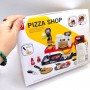 Кафе набор (батар. звук, пиццерия, аксес короб. 28*9,5*23,5 см) (MiC)
