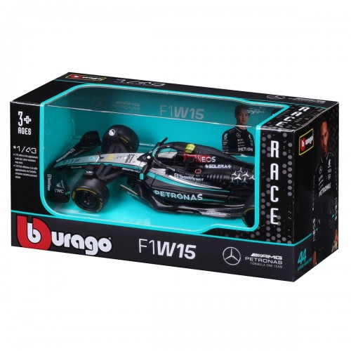 Автомодель - Mercedes-AMG F1 W15 Performance (2024) (1:43) (Bburago)