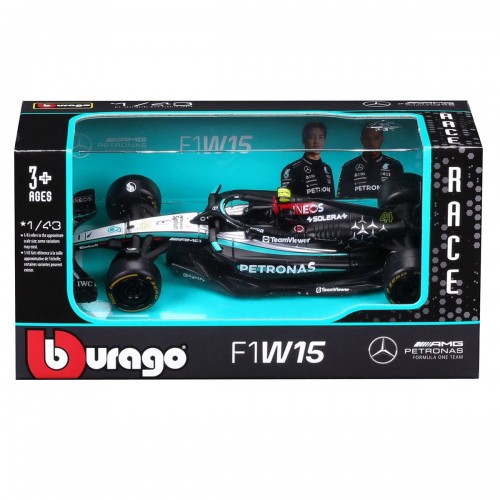 Автомодель - Mercedes-AMG F1 W15 Performance (2024) (1:43) (Bburago)