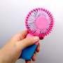 Вентилятор "Sanrio" Hello Kitty / Хелоу Кітті, Аніме / Anime акумулятор: 14.2V, USB, легкий корпус, низький шум, підставка, в коробці (рожевий) (MiC)