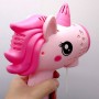 Пістолет з мильними бульбашками, (Єдиноріжка) блакитний (MiC)