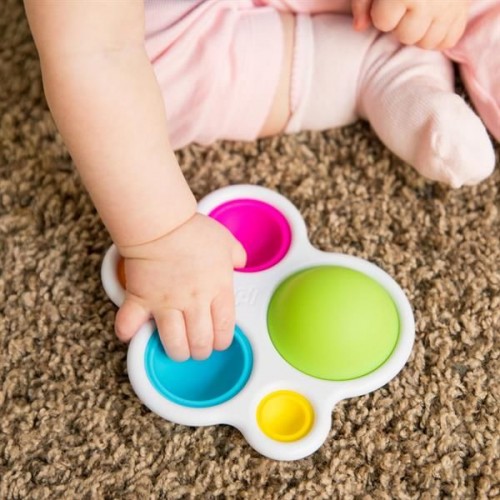 Іграшка-антистрес Fat Brain Toys dimpl Натисніть на кулю, SIMPLE DIMPLE (Fat Brain Toys)