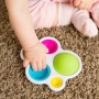 Іграшка-антистрес Fat Brain Toys dimpl Натисніть на кулю, SIMPLE DIMPLE (Fat Brain Toys)