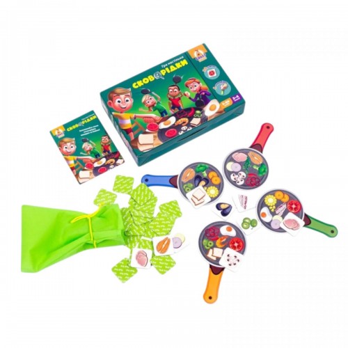 Игра на скорость "Сковородки" (укр) (Vladi Toys)