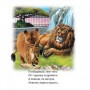 Книга про тварин "Прогулянка зоопарком", укр (Кредо)