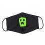Многоразовая 4-х слойная защитная маска "Майнкрафт. Криппер" размер 3, 7-14 лет (MiC)