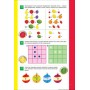 Книга с наклейками "Математические развлечения: головоломки", укр (Торсинг)